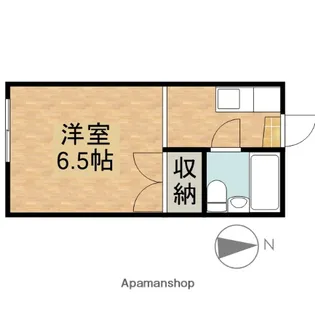 河合コーポB【117号室】の間取り