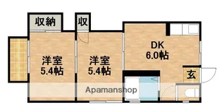 シャトレオーズ舞阪【2階】の間取り