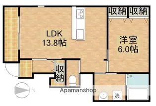 SUN LINE【1階】の間取り