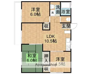 邸永田【2階】の間取り