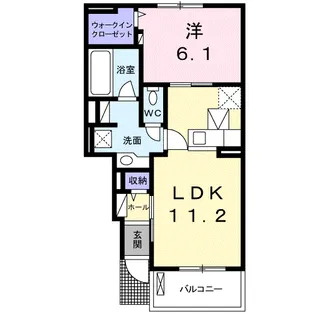 HINO【1階】の間取り