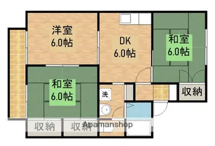 第2コンチェルトB【2階】の間取り