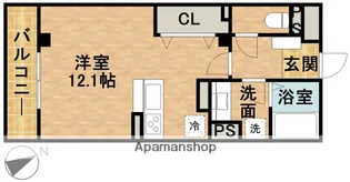 マモリエ【403号室】の間取り