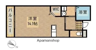 ブラン【1階】の間取り