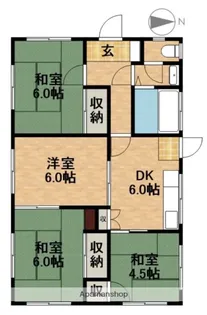 静岡県浜松市中央区和合町【一戸建】の間取り