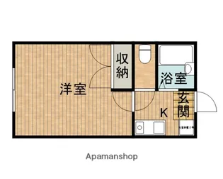静岡県焼津市下小田【アパート】の間取り