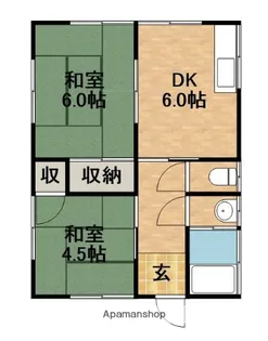 静岡県浜松市中央区和合北4丁目【一戸建】の間取り