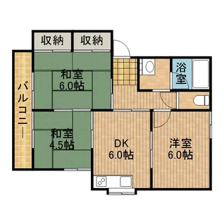 静岡県藤枝市水守1丁目【アパート】の間取り