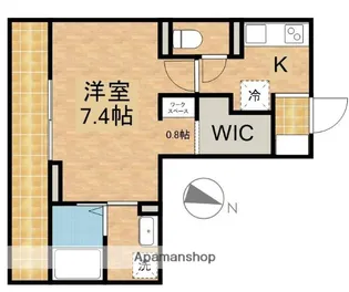 ひより【2階】の間取り
