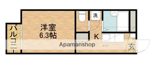 毬【2階】の間取り