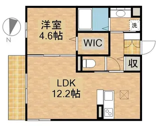 D−HILLS浜北小松【1階】の間取り
