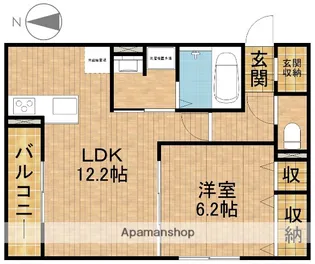 KADAN【3階】の間取り