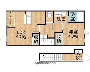 マーリエ【2階】の間取り