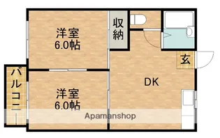 フォーブルルネサンスⅠ【2階】の間取り