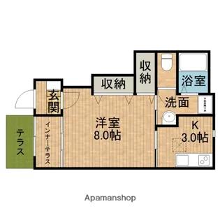 ALSORE【1階】の間取り