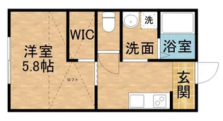 AFC RESIDENCE野口【2階】の間取り