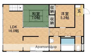 パリタⅡ【3階】の間取り