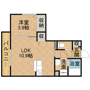 D−HILLS有玉北町【3階】の間取り