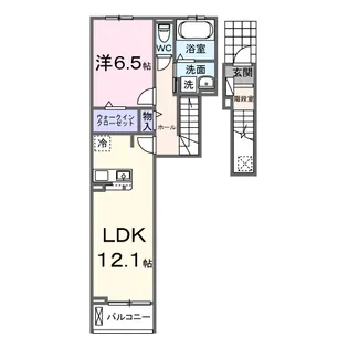 ベル・グラース【2階】の間取り