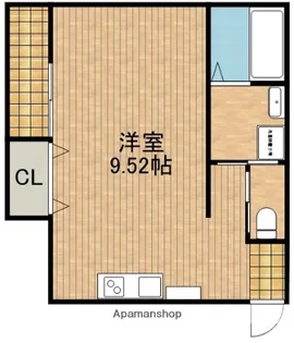 元魚町共同住宅(仮)【1階】の間取り