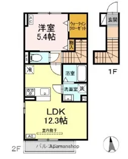 ステラ【2階】の間取り