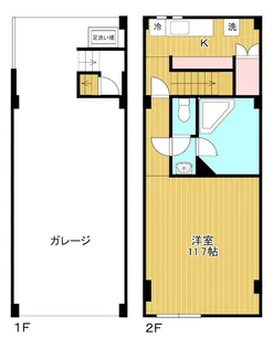 SEASIDE10【2階】の間取り