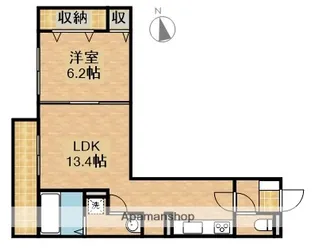 D−HILLS佐藤Ⅲ【1階】の間取り