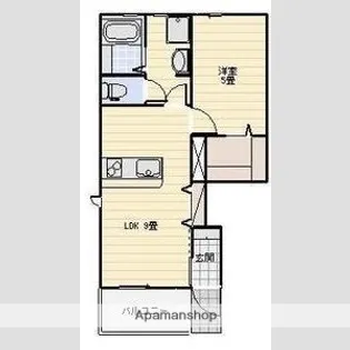 LOTUS三ヶ日【1階】の間取り