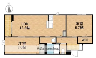 イルストーン古川【1階】の間取り