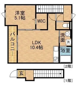 リオグランデ【2階】の間取り
