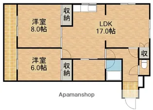 曳馬野マンション【6階】の間取り