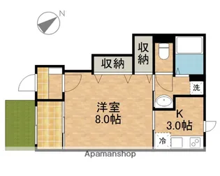 仮)シェルル・スターテラス貴布祢【1階】の間取り