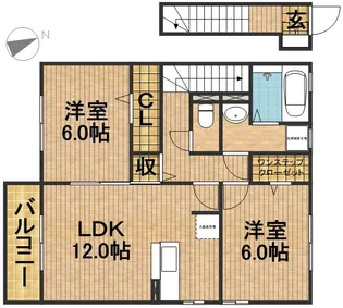 T−CUBE【2階】の間取り