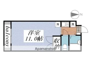 グリーンヒルズE【1階】の間取り