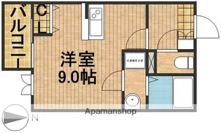 CASA GAROFANO【3階】の間取り