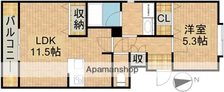 アール・グレイ【2階】の間取り
