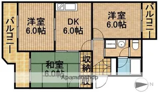 プリムローズ【4階】の間取り