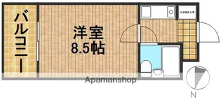 住吉シティハイツ【3階】の間取り