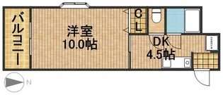 メゾン池の沢【4階】の間取り