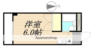 セゾンミスズ【505号室】の間取り