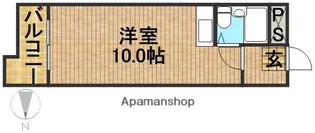 グレイス第3マンション【4階】の間取り