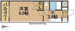 ラ・セフィーロⅢ【2階】の間取り