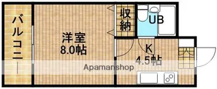 ラ・セフィーロⅡ【303号室】の間取り