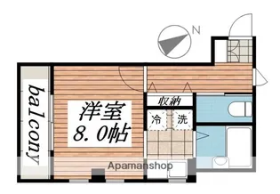 MOMOの実【2階】の間取り