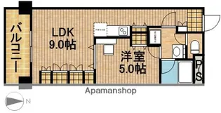 アルコⅤ【9階】の間取り