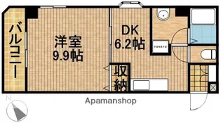 グレイス第8マンション【6階】の間取り