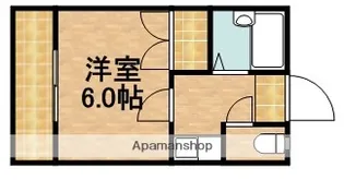カーサコリーナ高丘【1階】の間取り