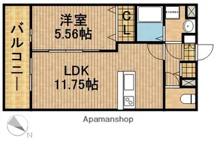 ハイトレイン【2階】の間取り
