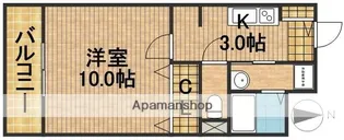ジュンオアシス【1階】の間取り