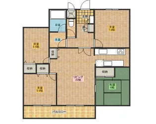 グランフォルム【2階】の間取り